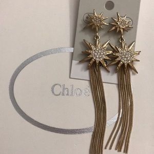 B.P. Star Dangle Earrings